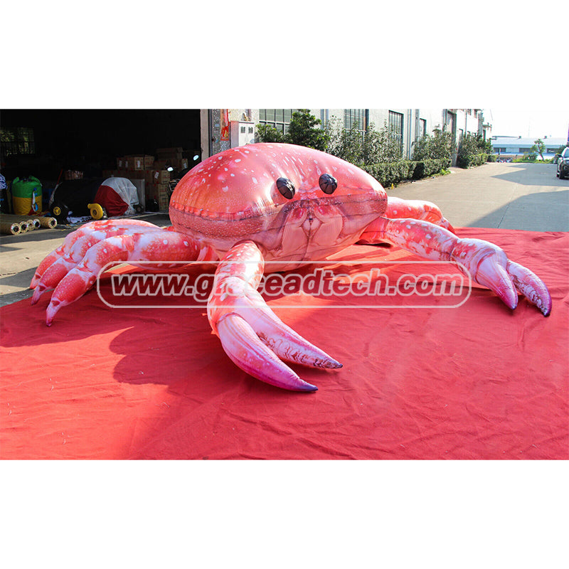 Inflatable Giant Crab Blow Up Sea Animal Figure Party Big Yard