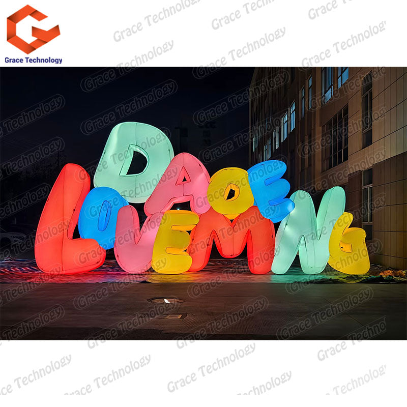 Alphabet Inflatable Text Balloon for Advertising Party & Event Decorations