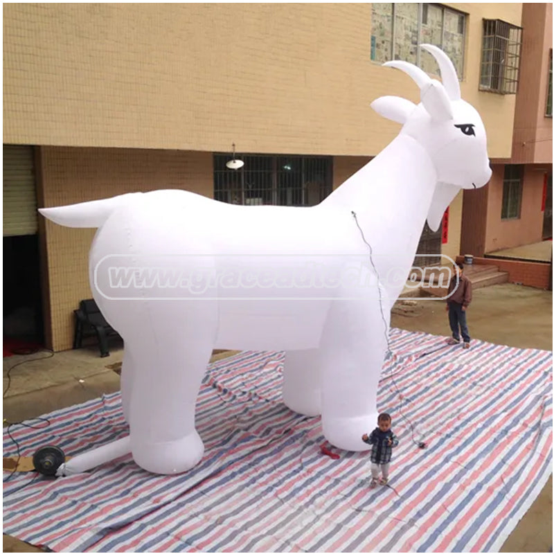 Large Inflatable Cartoon Animal Decoration Inflatable Big White Sheep Model