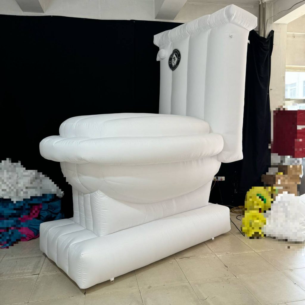 Giant Advertising Inflatable Toilet Inflatable Product Replicas Model