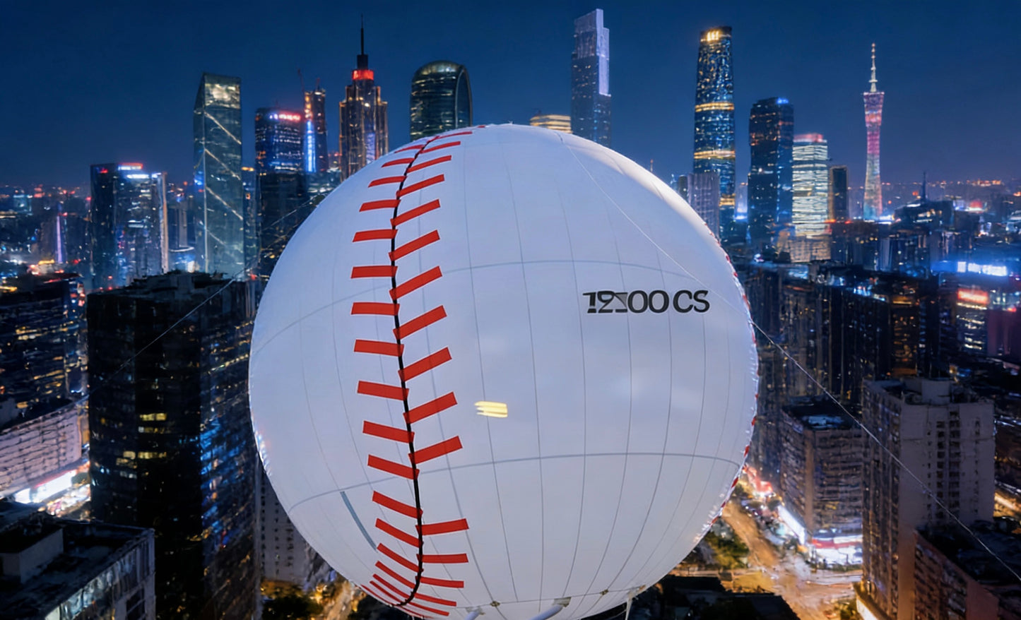 Giant Inflatable Baseball Oversized Inflatable Baseball for Outdoor Fun Parties and Events