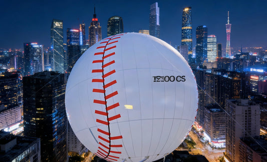 Giant Inflatable Baseball Oversized Inflatable Baseball for Outdoor Fun Parties and Events