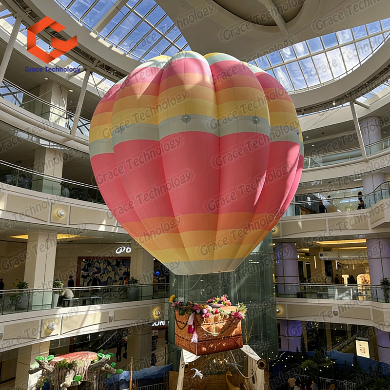 Custom Inflatable Hot Air Balloon for Advertising for Event Promotion Outdoor Festivals