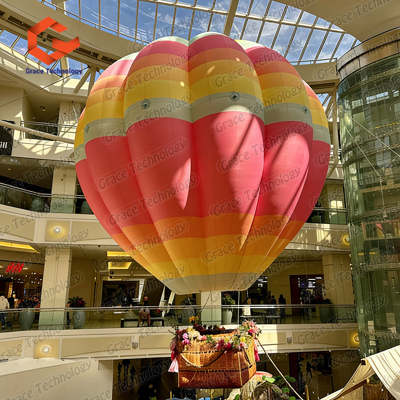 Custom Inflatable Hot Air Balloon for Advertising for Event Promotion Outdoor Festivals