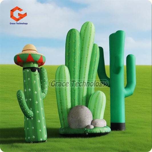 Giant Inflatable Cactus Inflatable Cactus Balloon Oxford Cloth Advertising Inflatables