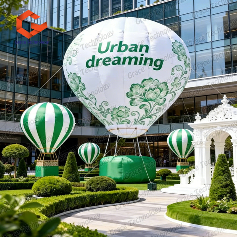 Custom Inflatable Hot Air Balloon for Advertising for Event Promotion Outdoor Festivals
