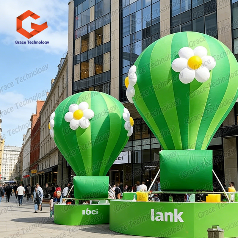 Custom Inflatable Hot Air Balloon for Advertising for Event Promotion Outdoor Festivals