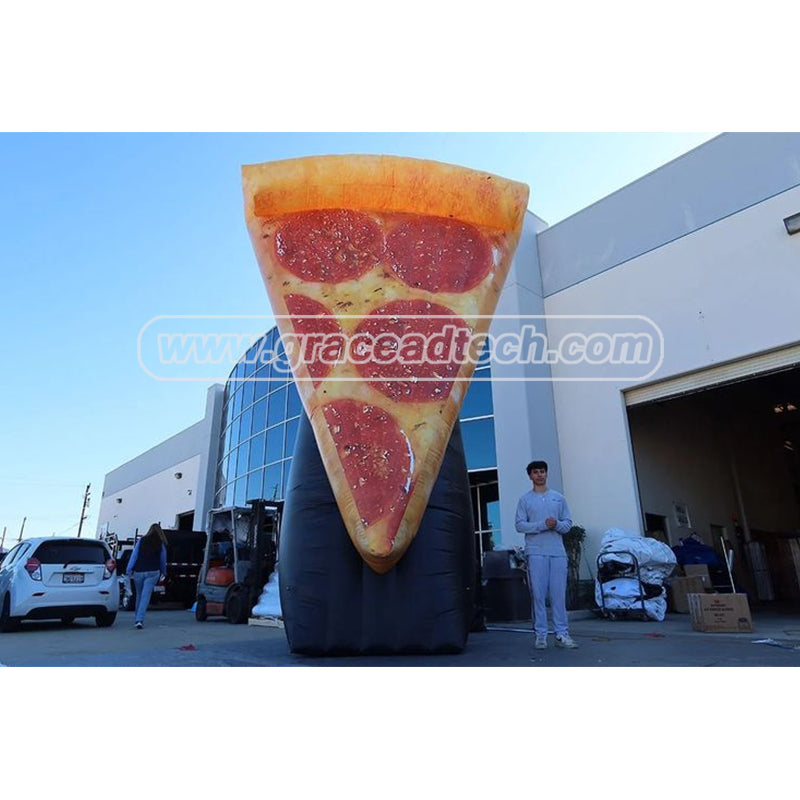 Giant Inflatable Pizza Replicas