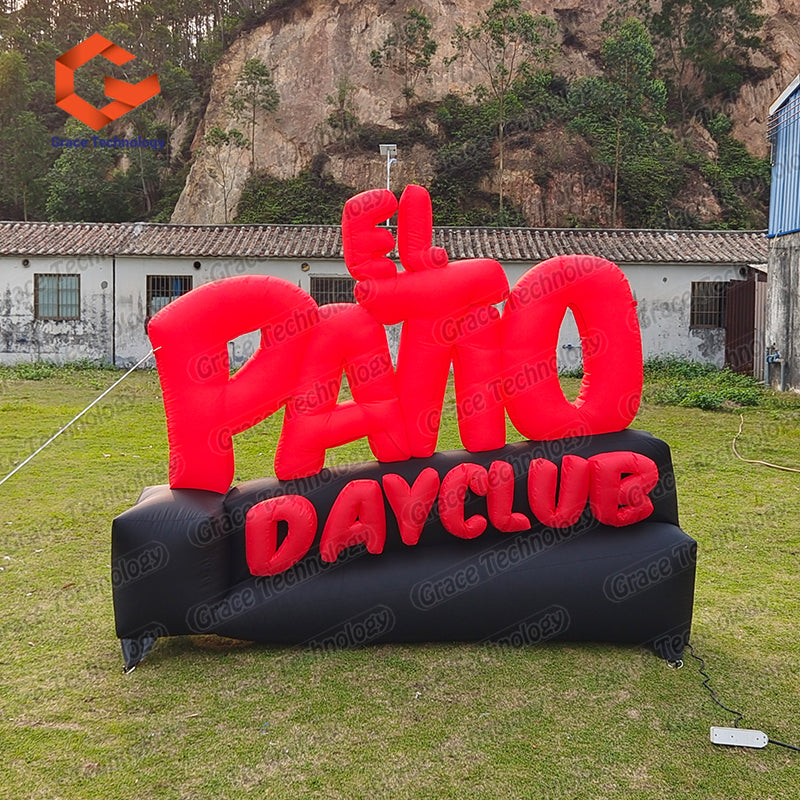 Giant Inflatable Letters for Advertising Inflatable Letters Billboard Model Personalized Custom Inflatable Logo Sign