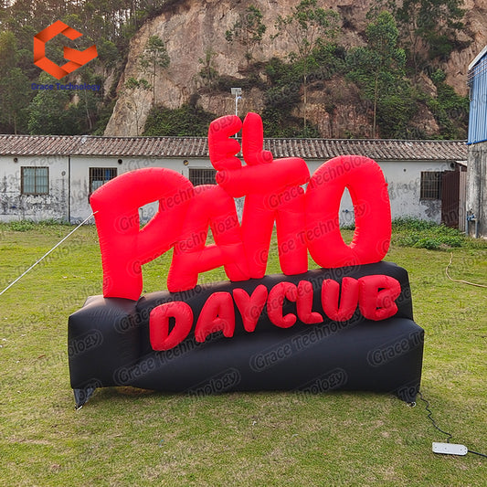 Giant Inflatable Letters for Advertising Inflatable Letters Billboard Model Personalized Custom Inflatable Logo Sign