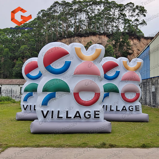 Inflatable Billboard Inflatable Advertising Sign Inflatable Brand Logo for Advertising