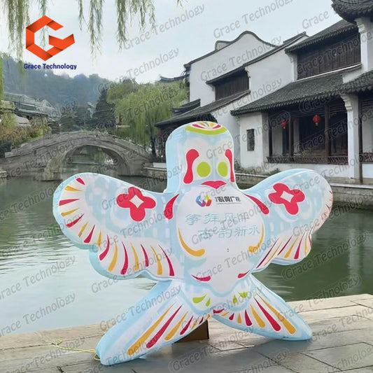 Large Inflatable Kite Cartoon Kite Inflatable for Outdoor Festival Display