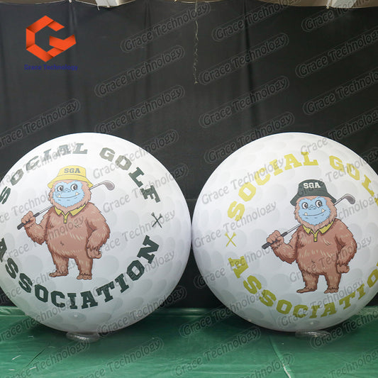 Advertising Inflatable Golf Ball, Giant Golf Ball for Promotion  Advertising Inflatable Golf Ball, Giant Golf Ball for Promotion