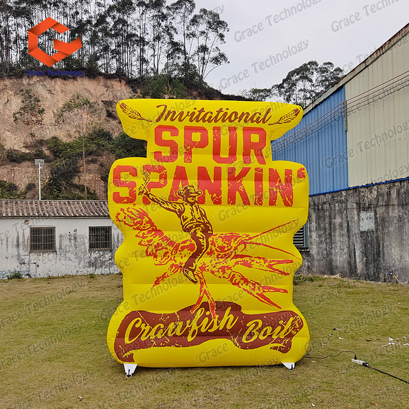 Outdoor Party Event Decorations Inflatable Billboard Customized Giant Inflatable Advertising Billboard Inflatable Signs