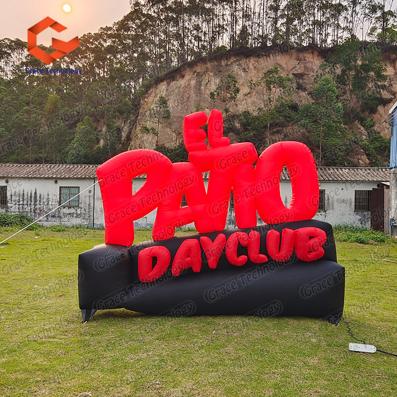 Giant Inflatable Letters for Advertising Inflatable Letters Billboard Model Personalized Custom Inflatable Logo Sign