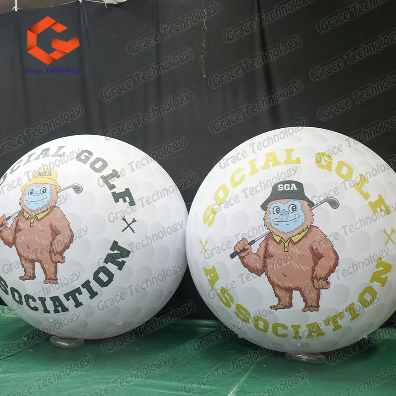 Advertising Inflatable Golf Ball, Giant Golf Ball for Promotion  Advertising Inflatable Golf Ball, Giant Golf Ball for Promotion