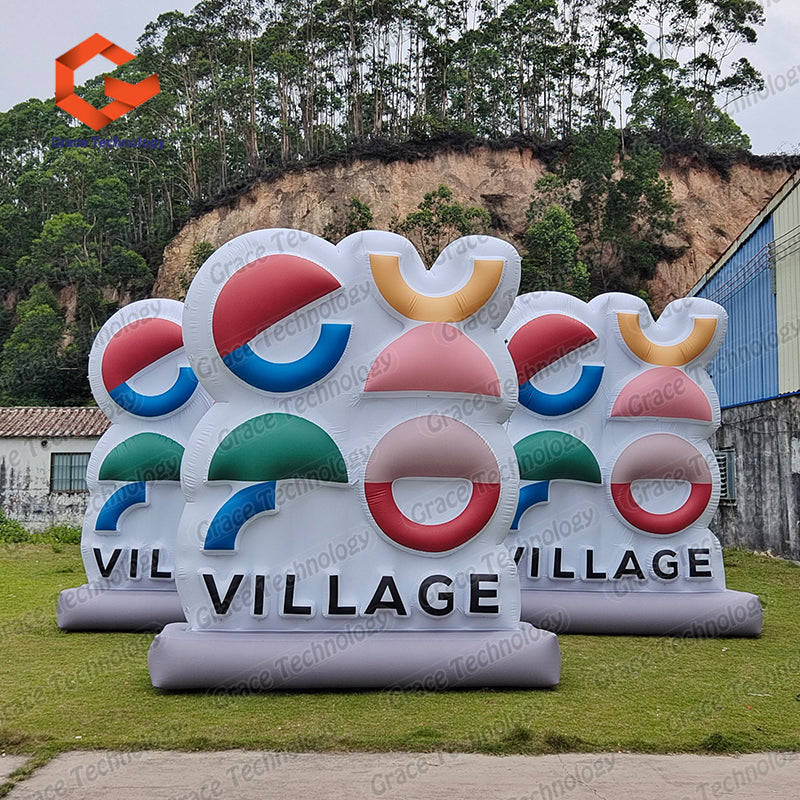 Inflatable Billboard Inflatable Advertising Sign Inflatable Brand Logo for Advertising