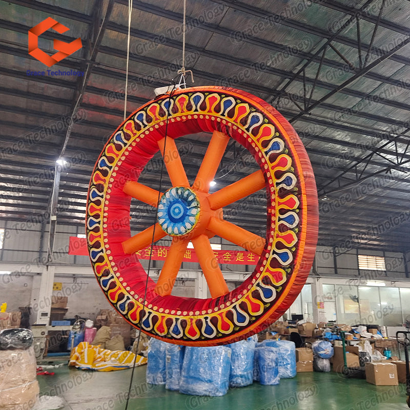 Advertising Inflatable Car Tire Custom Inflatable Car Tire with Logo Printing Hanging Inflatable Tire Balloon