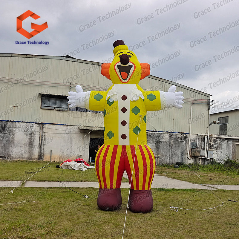Factory Whole Custom Film Character Cartoon Advertising Inflatables Clown Costume for Walking Circus-Inspired Inflatable Clown