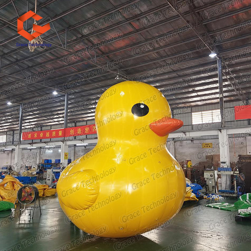 Airtight Duck Balloon Floating Inflatable Yellow Duck Balloon for Events