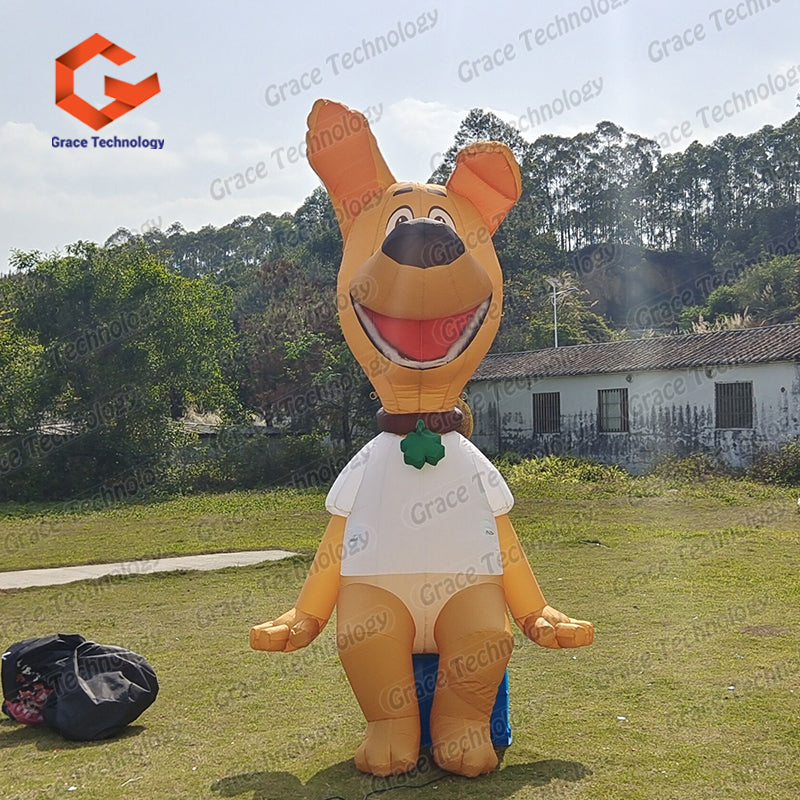 Factory Customize Advertising Inflatable Giant Animal Dog Model Huge Dog Party Holiday Decoration Mall Promotion Event
