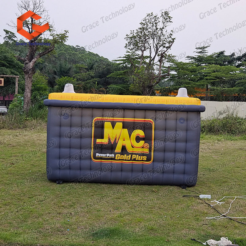 Inflatable Battery Box Replicas Custom Advertising Inflatable Battery Box Model Blow up Battery Balloon for Sale