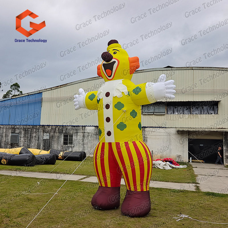 Factory Whole Custom Film Character Cartoon Advertising Inflatables Clown Costume for Walking Circus-Inspired Inflatable Clown