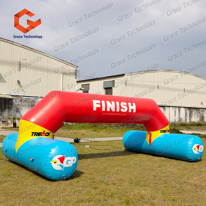 PVC Race Inflatable Arch Sports Racing Inflatable Archway Start Finish Line Sports Event Decoration Accessory