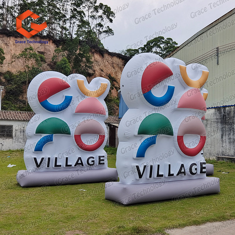 Inflatable Billboard Inflatable Advertising Sign Inflatable Brand Logo for Advertising