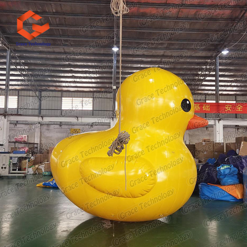 Airtight Duck Balloon Floating Inflatable Yellow Duck Balloon for Events