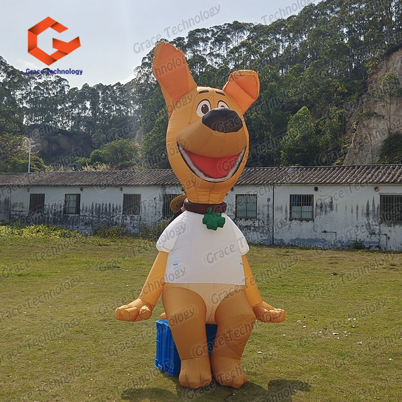 Factory Customize Advertising Inflatable Giant Animal Dog Model Huge Dog Party Holiday Decoration Mall Promotion Event
