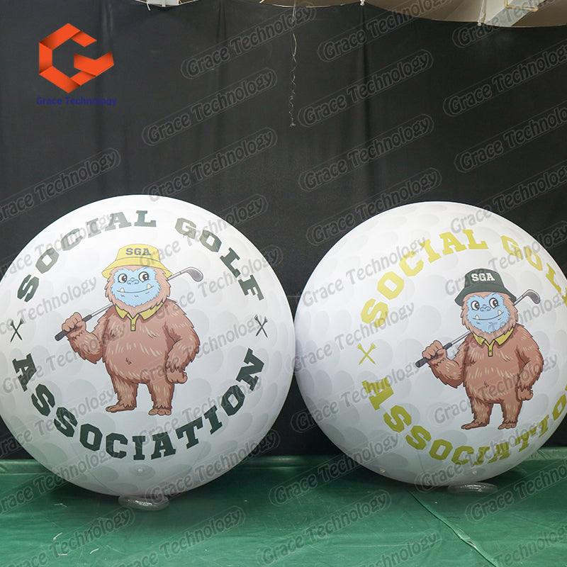 Advertising Inflatable Golf Ball, Giant Golf Ball for Promotion  Advertising Inflatable Golf Ball, Giant Golf Ball for Promotion