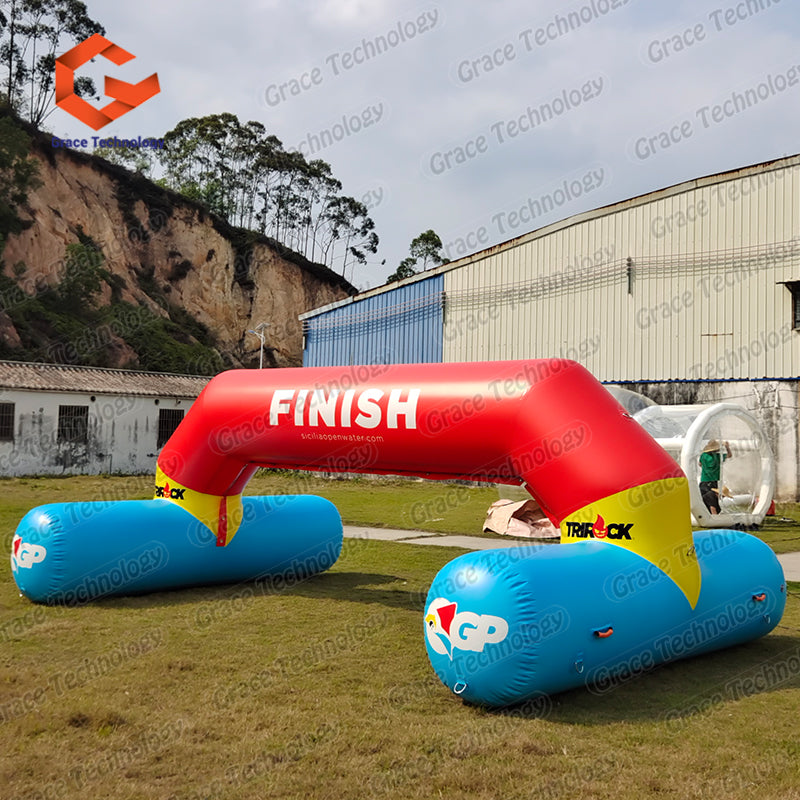PVC Race Inflatable Arch Sports Racing Inflatable Archway Start Finish Line Sports Event Decoration Accessory