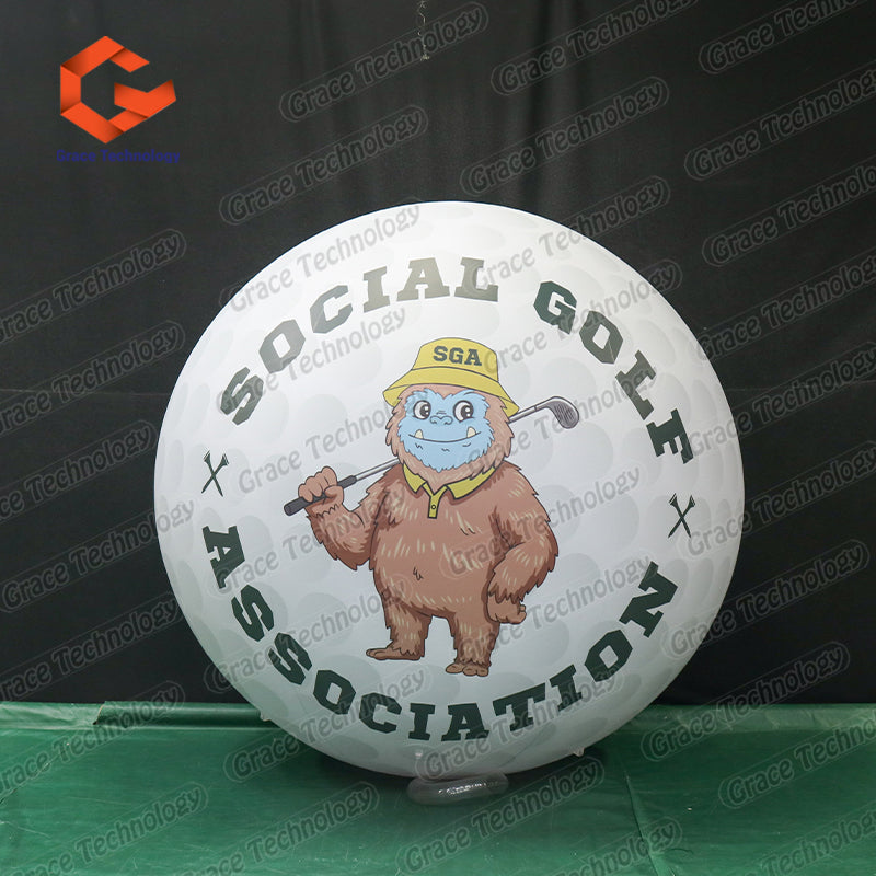 Advertising Inflatable Golf Ball, Giant Golf Ball for Promotion  Advertising Inflatable Golf Ball, Giant Golf Ball for Promotion