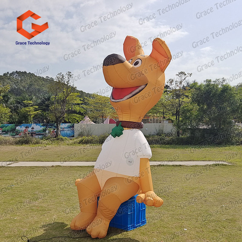 Factory Customize Advertising Inflatable Giant Animal Dog Model Huge Dog Party Holiday Decoration Mall Promotion Event