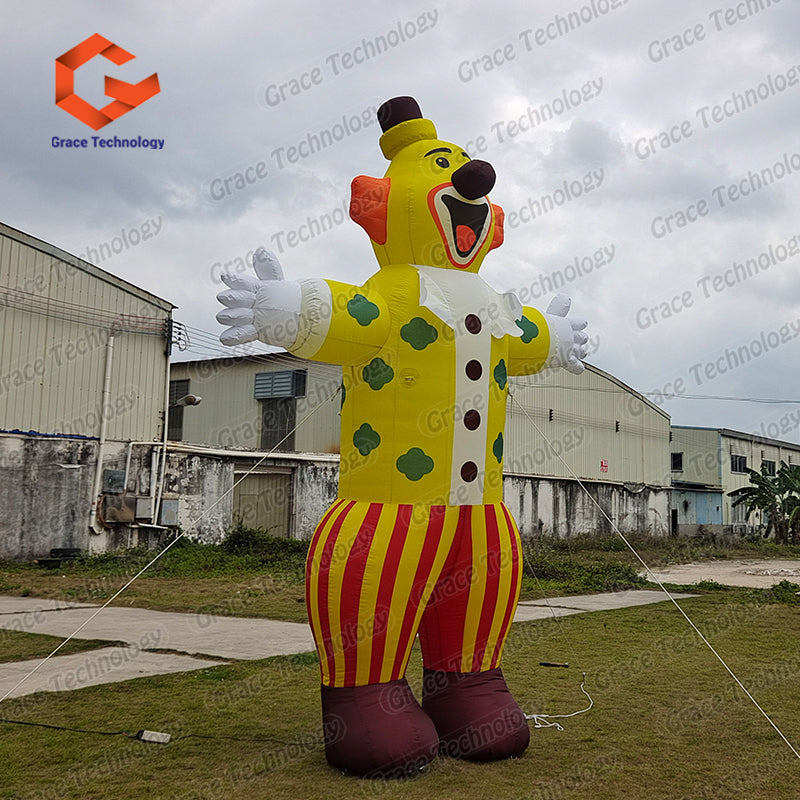 Factory Whole Custom Film Character Cartoon Advertising Inflatables Clown Costume for Walking Circus-Inspired Inflatable Clown