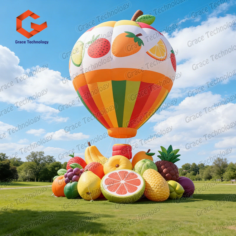 Custom Inflatable Hot Air Balloon for Advertising for Event Promotion Outdoor Festivals