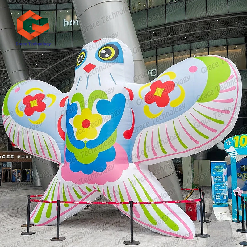 Large Inflatable Kite Cartoon Kite Inflatable for Outdoor Festival Display