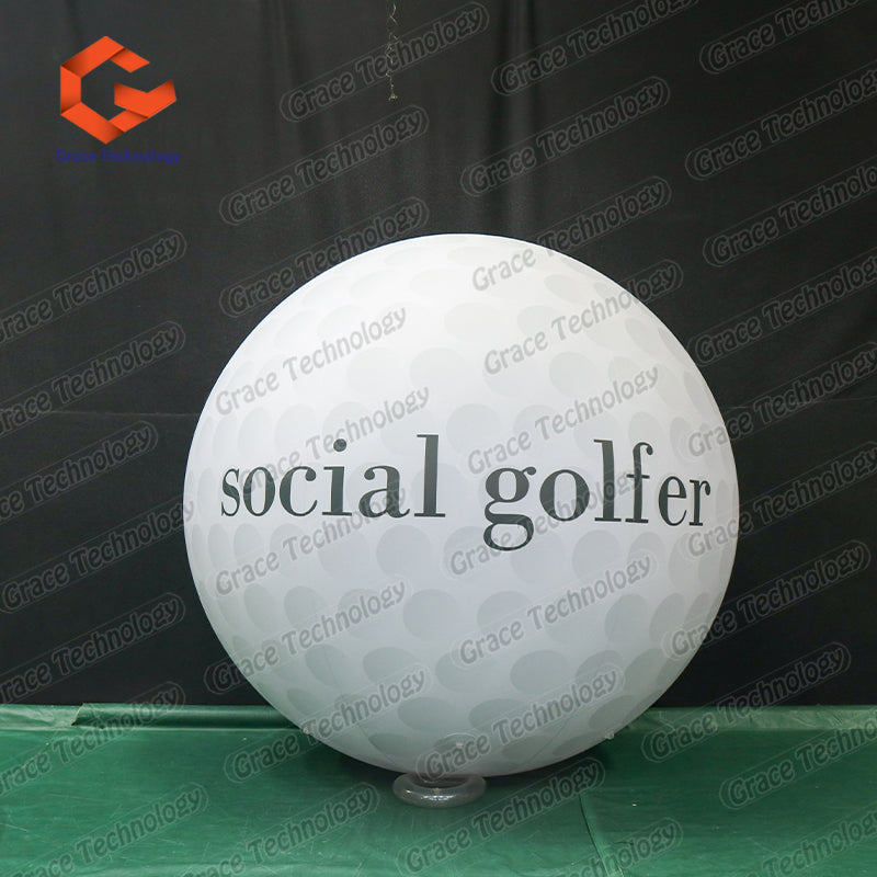 Advertising Inflatable Golf Ball, Giant Golf Ball for Promotion  Advertising Inflatable Golf Ball, Giant Golf Ball for Promotion