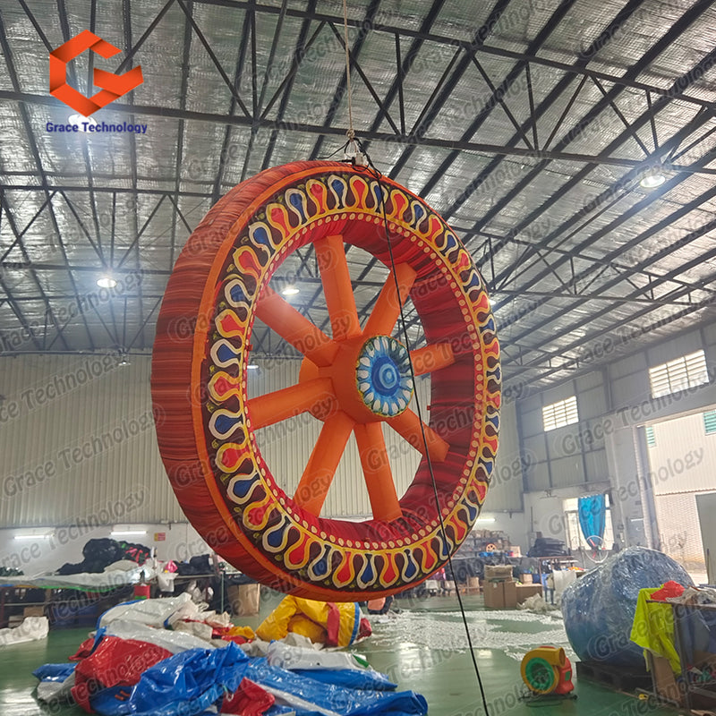 Advertising Inflatable Car Tire Custom Inflatable Car Tire with Logo Printing Hanging Inflatable Tire Balloon