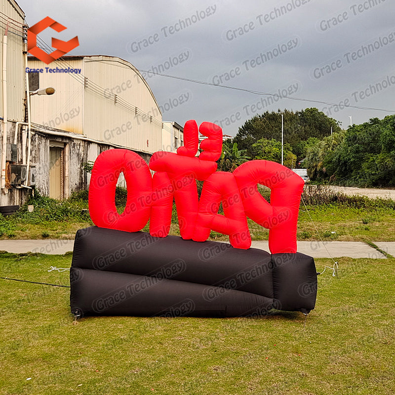 Giant Inflatable Letters for Advertising Inflatable Letters Billboard Model Personalized Custom Inflatable Logo Sign