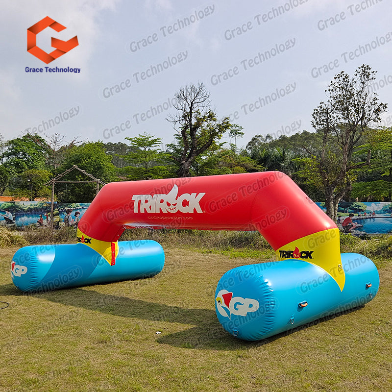 PVC Race Inflatable Arch Sports Racing Inflatable Archway Start Finish Line Sports Event Decoration Accessory