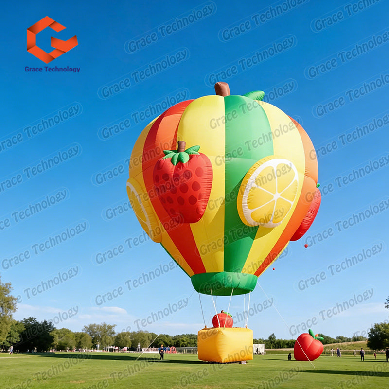 Custom Inflatable Hot Air Balloon for Advertising for Event Promotion Outdoor Festivals