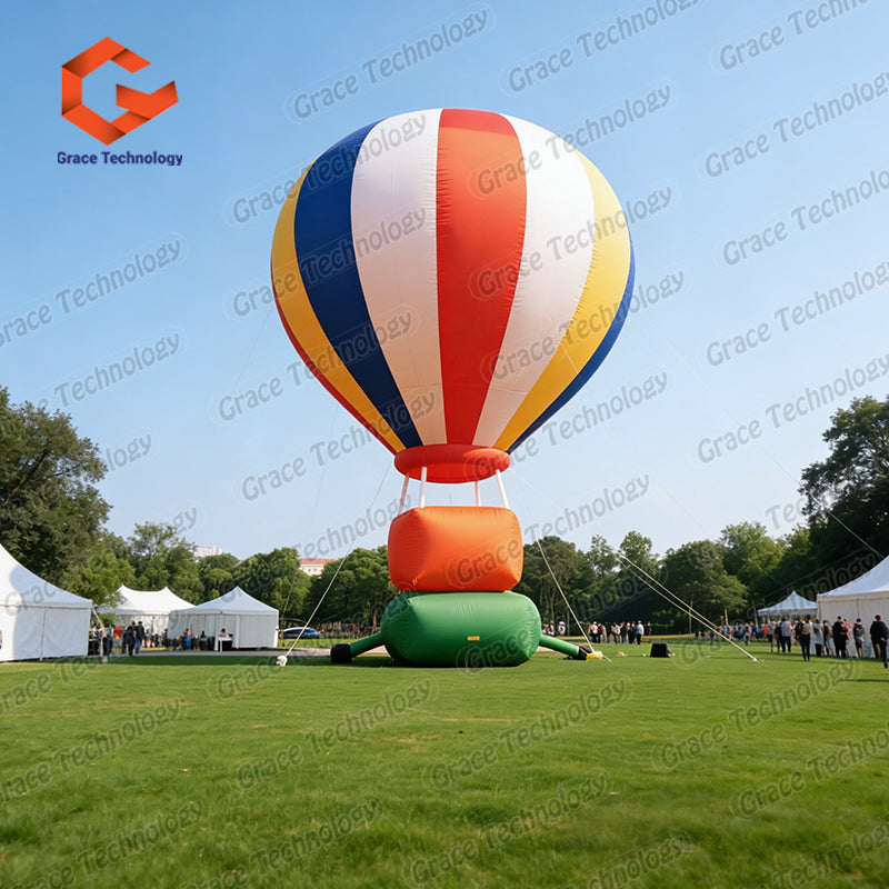 Custom Inflatable Hot Air Balloon for Advertising for Event Promotion Outdoor Festivals