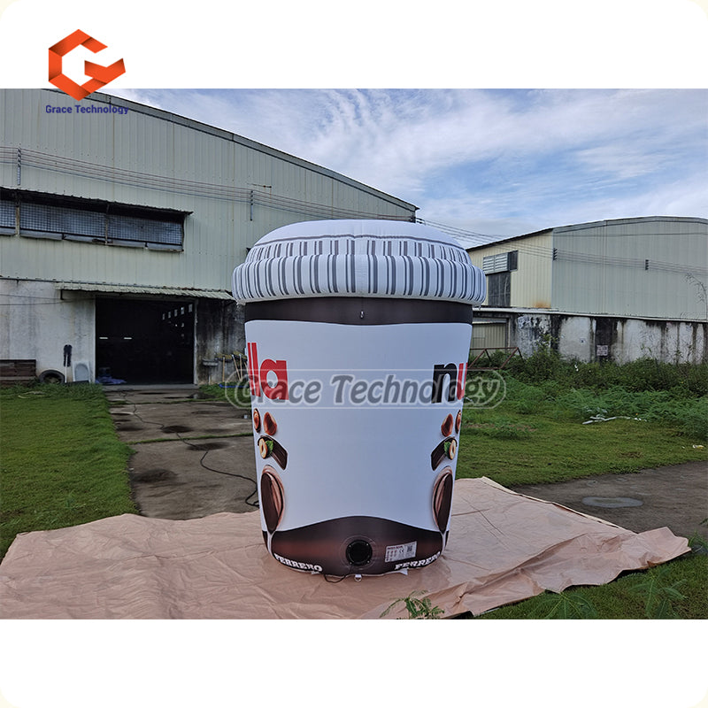 Custom Inflatable Nutella Jar Replicas Inflatable Peanut Butter Can for Advertising