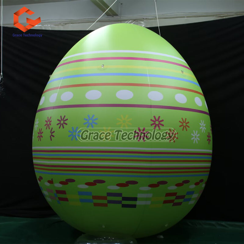Colorful Inflatable Easter Eggs Decoration Giant Inflatable Egg Balloon for Holiday Decoration