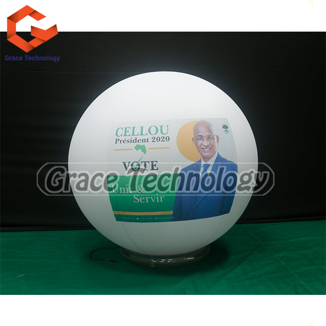 Face Printed Inflatable Parade Balloon Advertising Inflatable Balloon for Vote Events