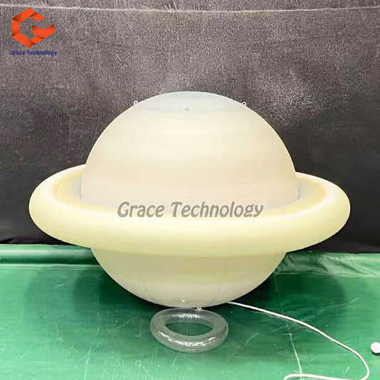 Inflatable Saturn Planet Balloon LED Planet Solar System Party Spheres