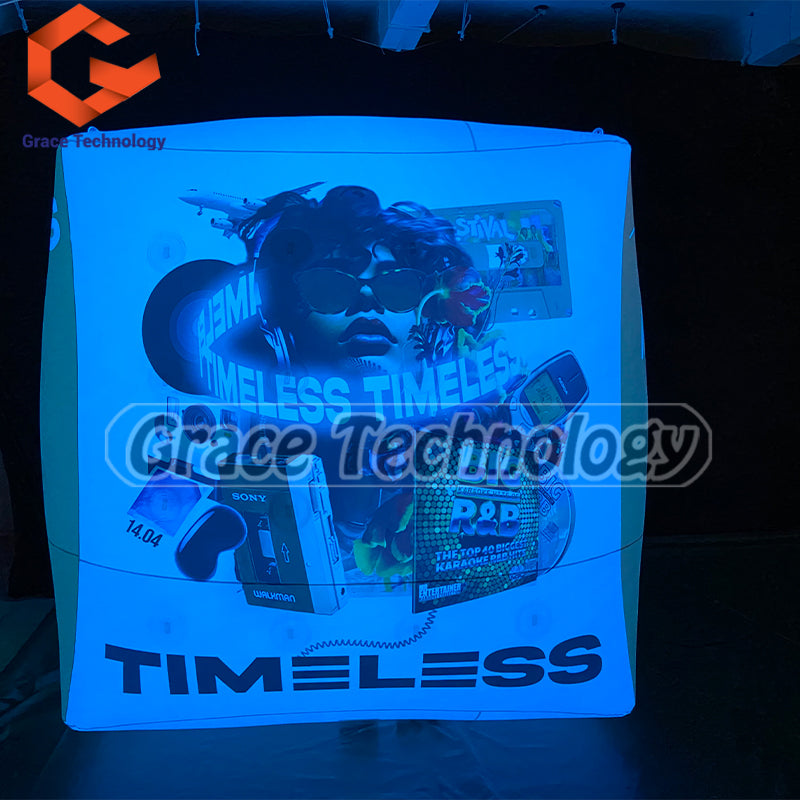 Giant Inflatable Cube Balloon Decorations Inflatable Cube Replicas for Party Events Festival