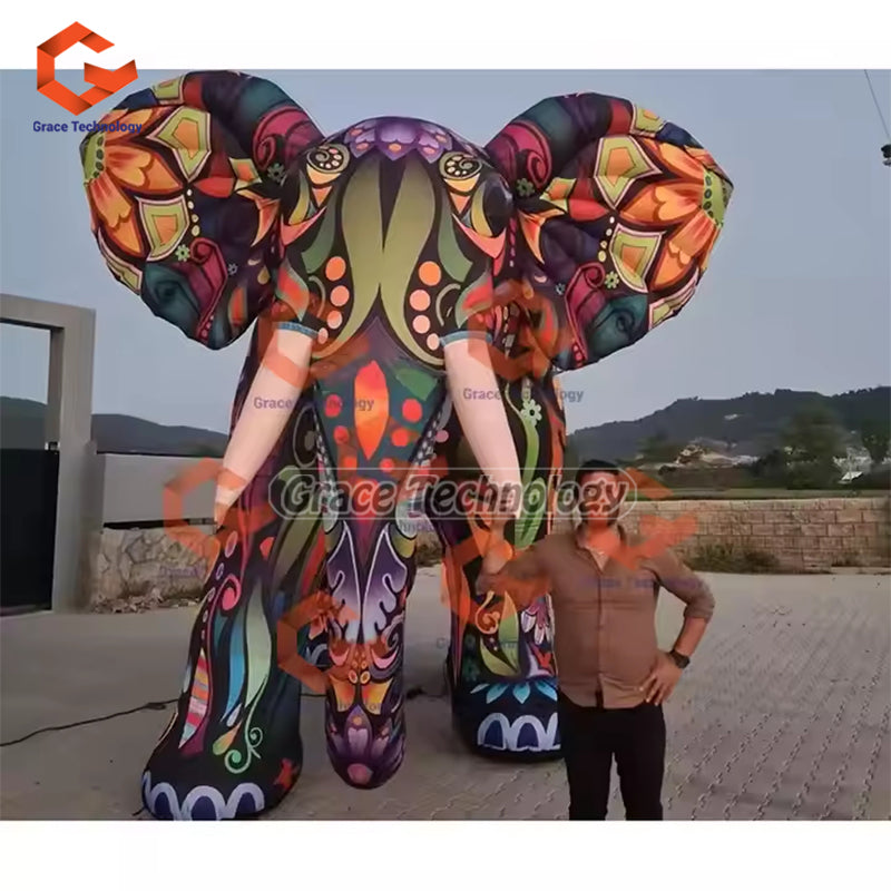 Giant Inflatable Elephant Animals Event Decorations Inflatable Elephant for Outdoor Festival